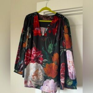 Anthropologie Silk Shirt